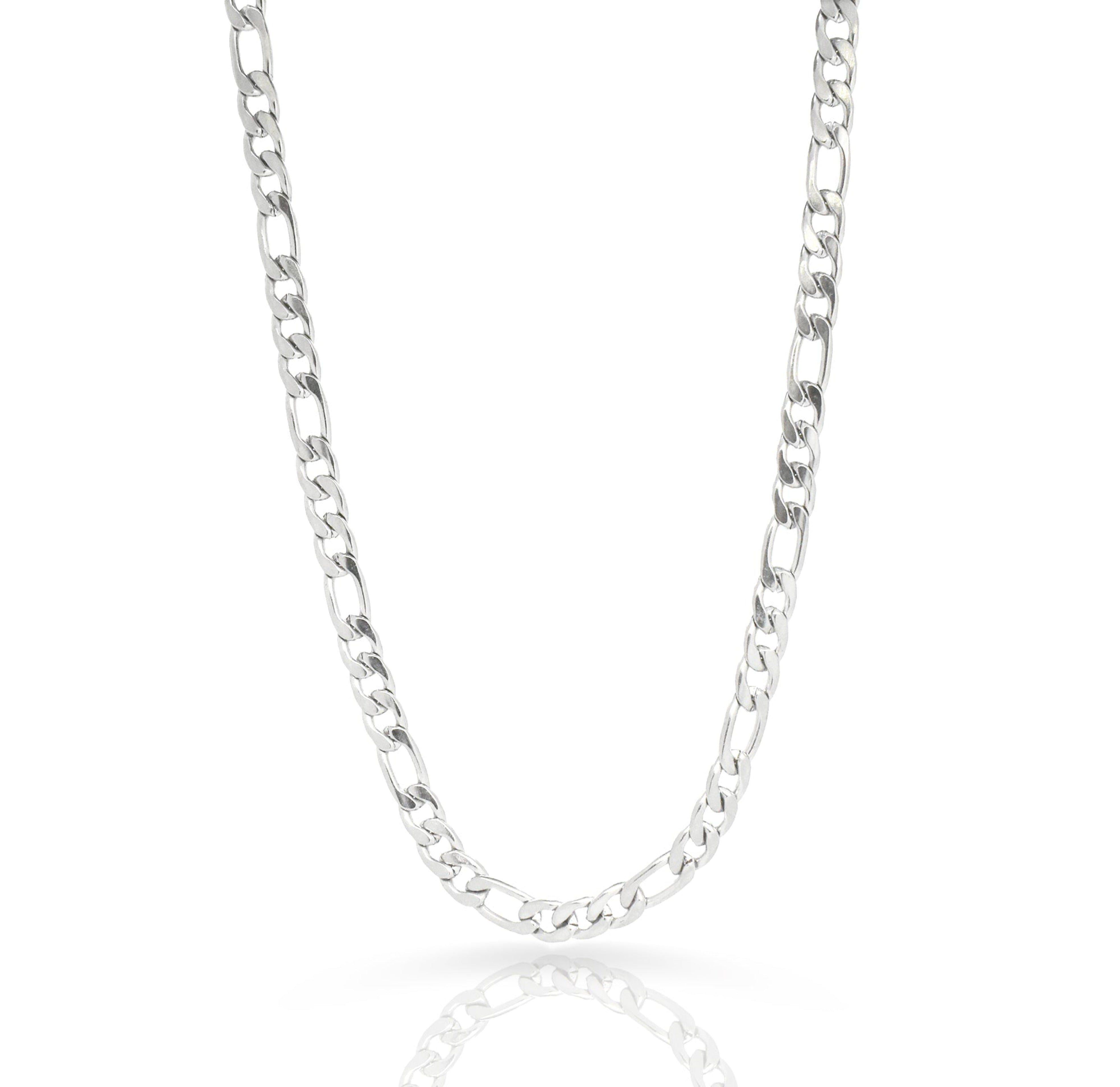 silver waterproof chain necklace