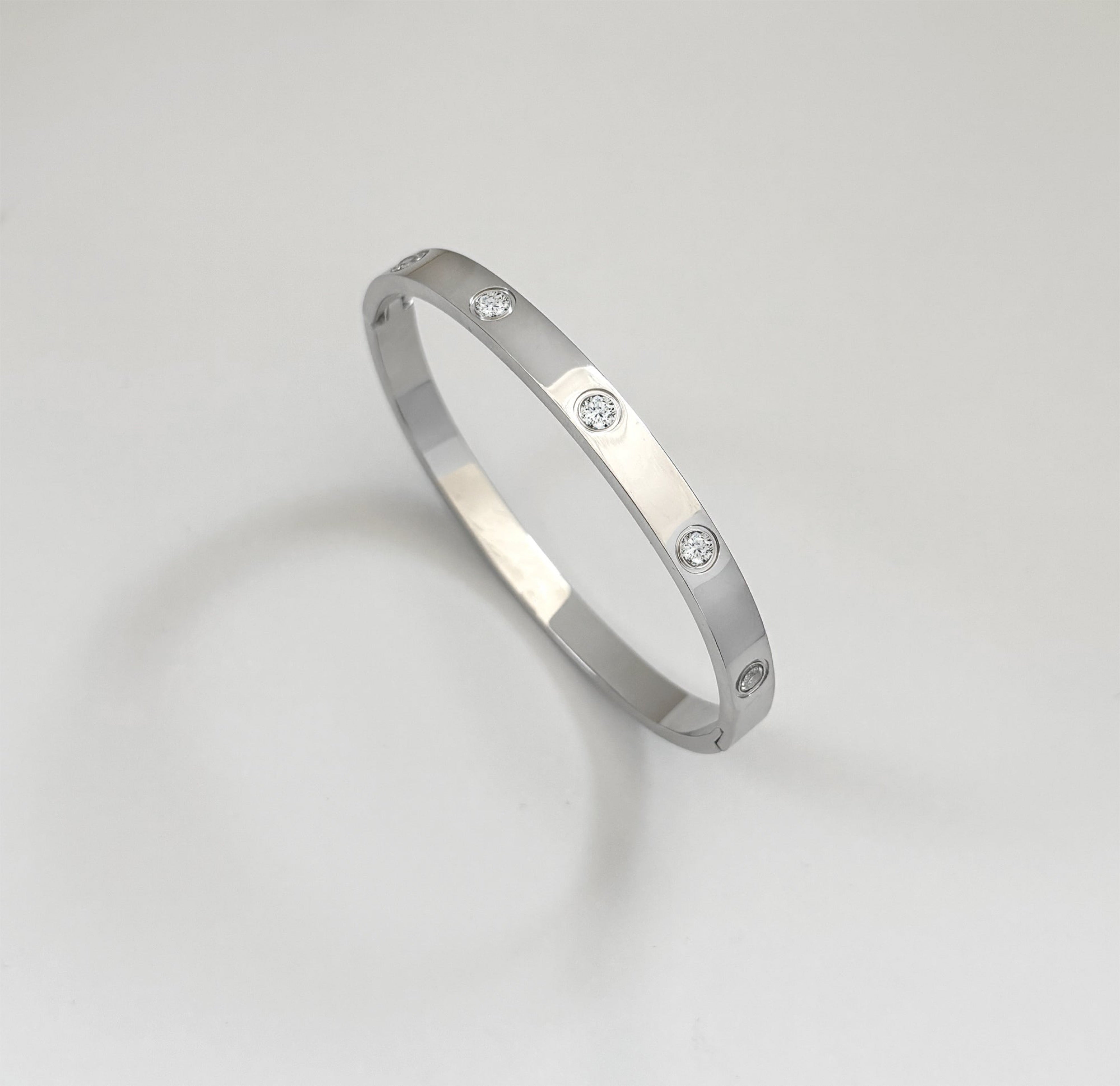 silver stud cuff cuff bracelet tarnish free