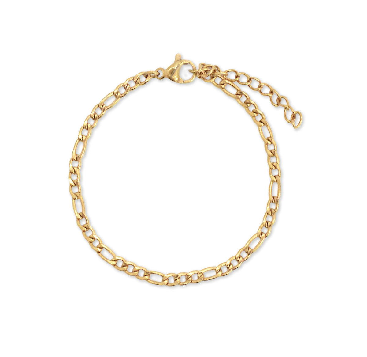 small gold chain bracelet waterproof gold jewelry