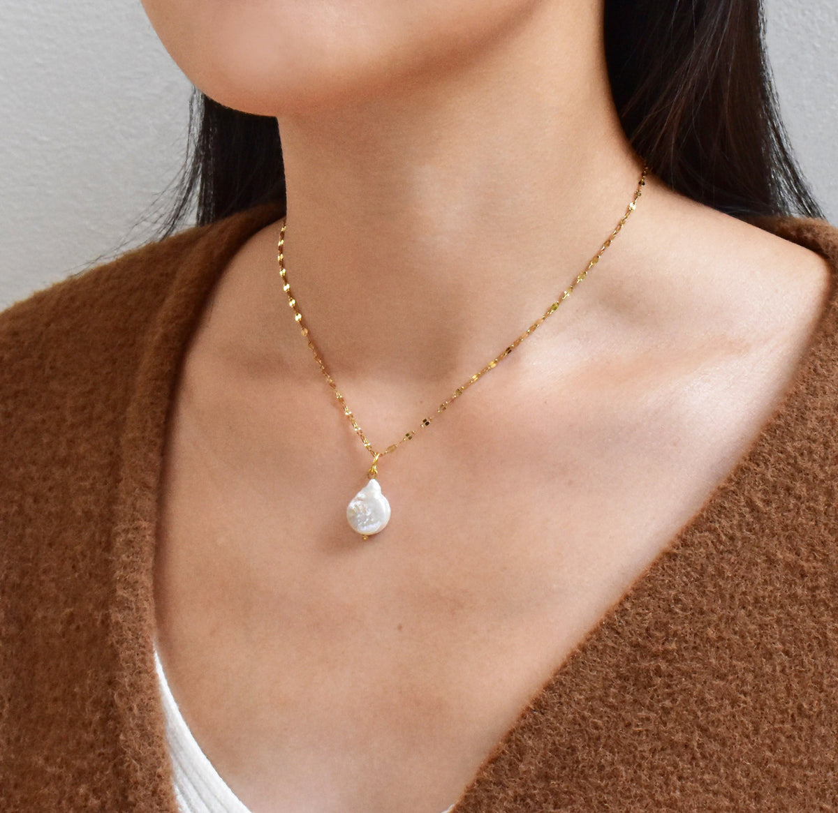 waterproof pearl necklace