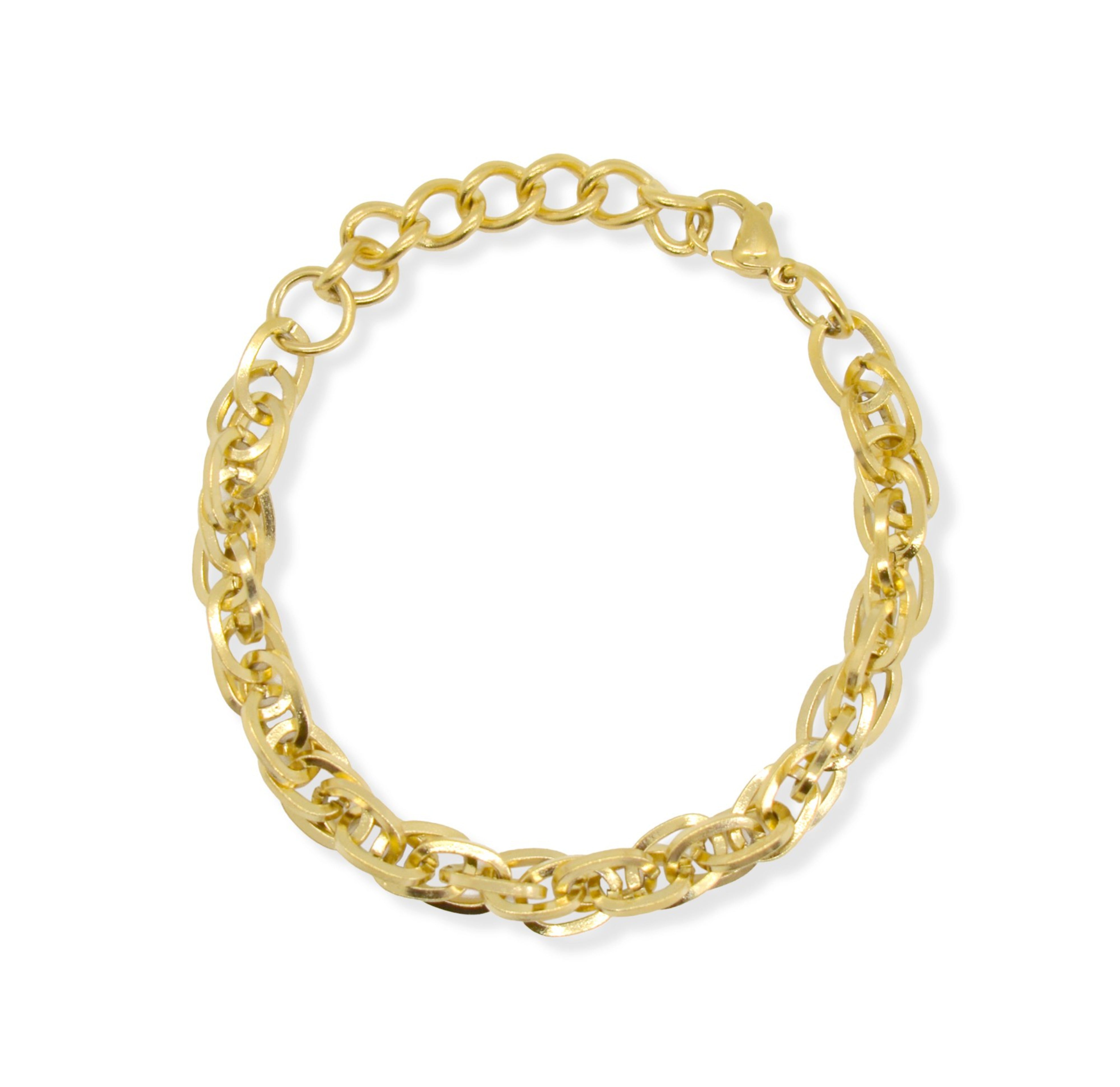 gold rope chain bracelet waterproof