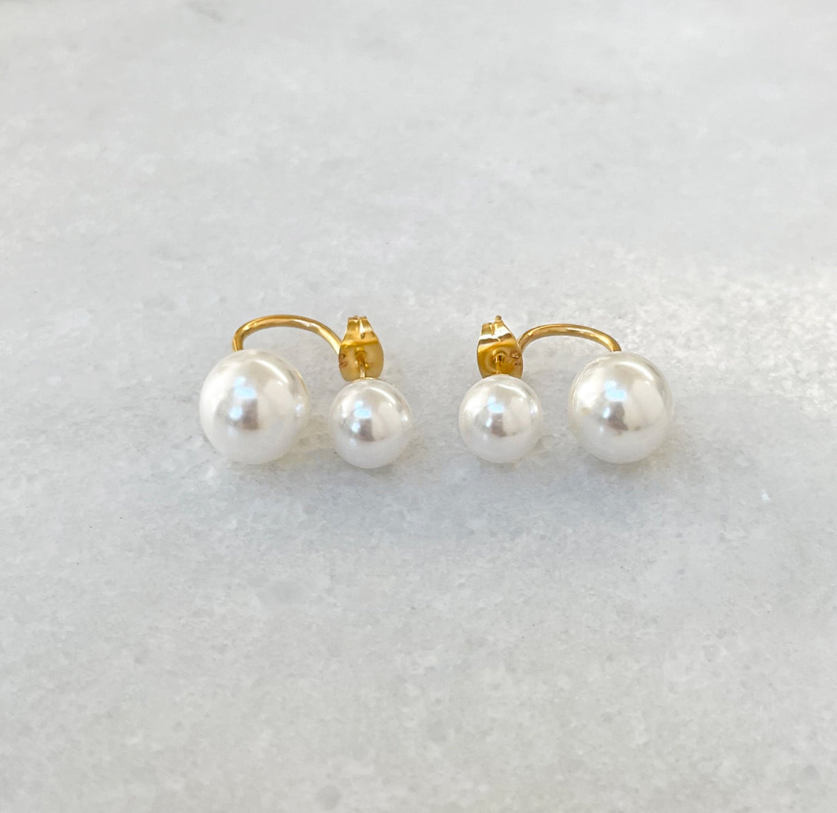 pearl earring waterproof jewelry