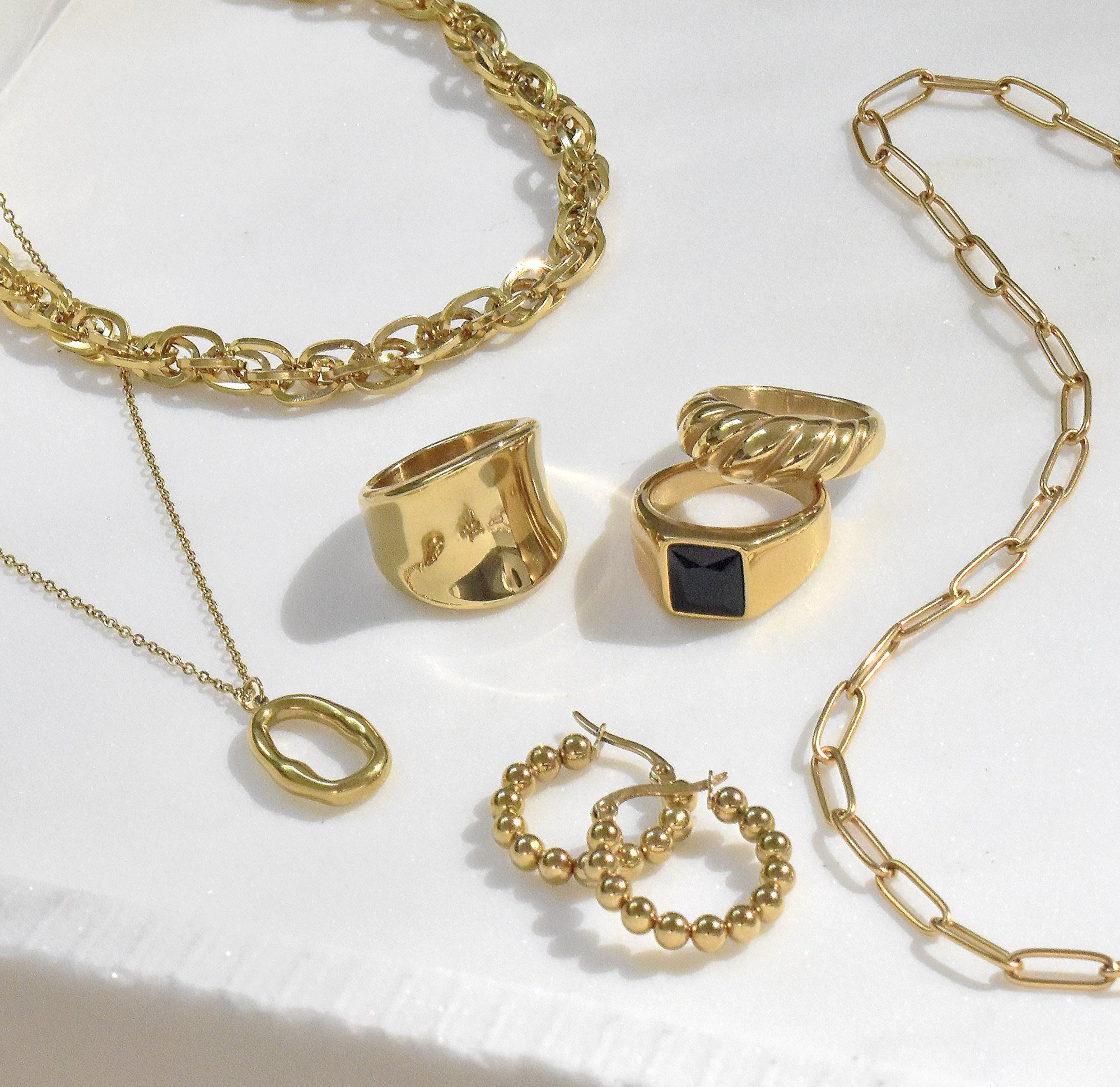 gold jewelry demi fine