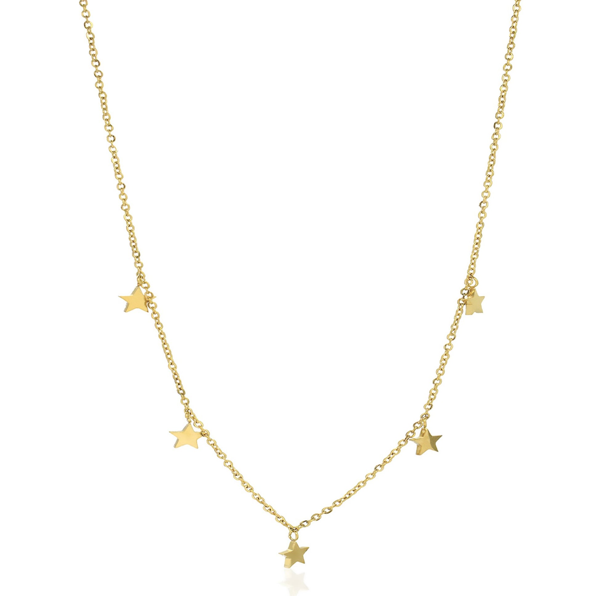 dainty star necklace