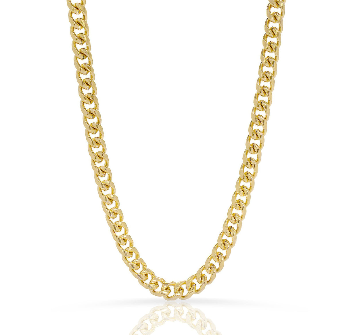large gold chain necklace waterproof jewelry gold