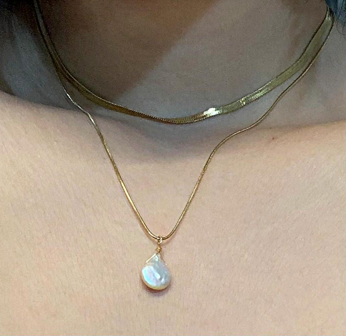 pearl necklace waterproof