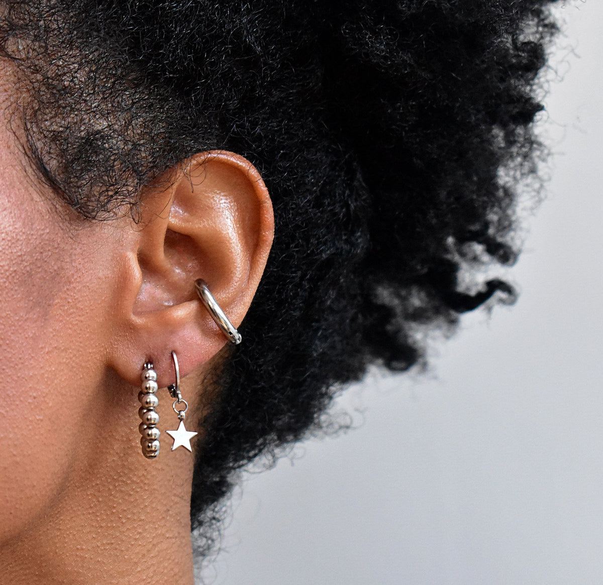 silver earrings water resistant