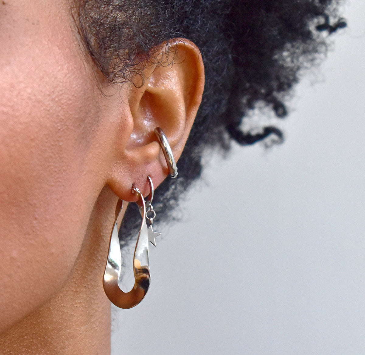 silver earrings waterproof