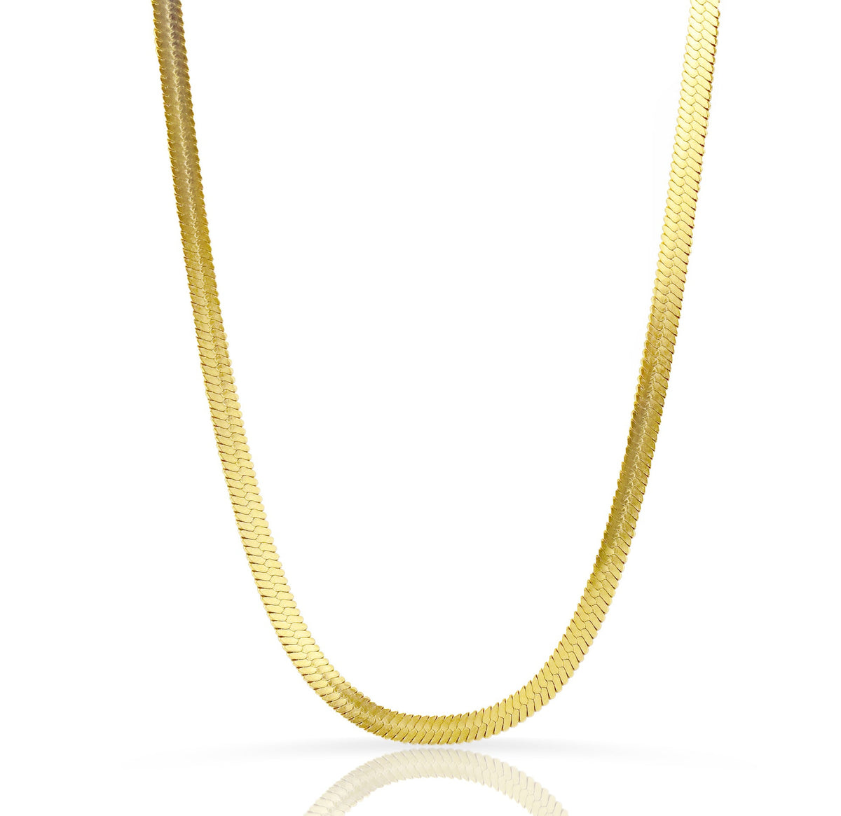 gold snake chain necklace waterproof jewelry